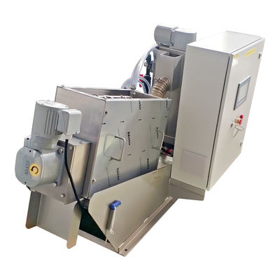 주문 추진기프레스 폐수 처리 침전물 탈수 기계 1t/H online manufacture