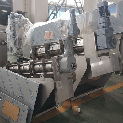 주문 탈수 기구 폐수 슬러지 프레스기 1t/H 저소음 online manufacture