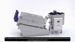 스크루 프레스 슬러지 탈수 MDS®